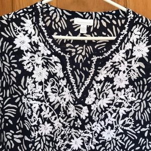 CHARTER CLUB 3/4 sleeve Blouse